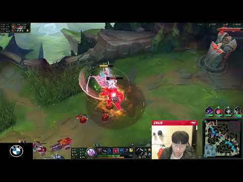 T1 Zeus duo oner 1v2 Yone