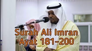 Download lagu Syeikh Mukhtar Al Hajj || Surah Ali Imran Ayat 181-200 || مختارالحاج mp3