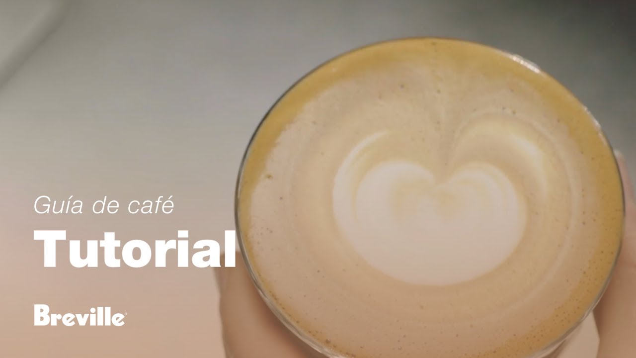 Tutorial de guía de café de Breville - Cómo crear arte latte: el punto