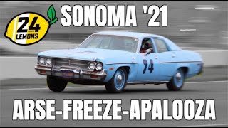 Lemons Wrapup--Sonoma Arse-Freeze-Apalooza '21