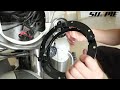 How To Install 7 Inch Round Headlight Mounting Bracket For Harley Chrome Black