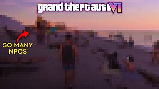 THE NEWEST GTA 6 GAMEPLAY LEAK FINALLY SHOWS THE BEACH AND THE LEVEL OF DETAIL IS INSANE!