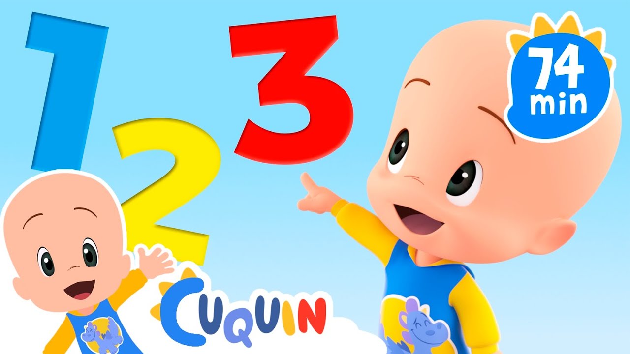 🔢Números! Aprenda os números com Cuquin e as suas bolachas 🍪 Vídeos educativos para crianças