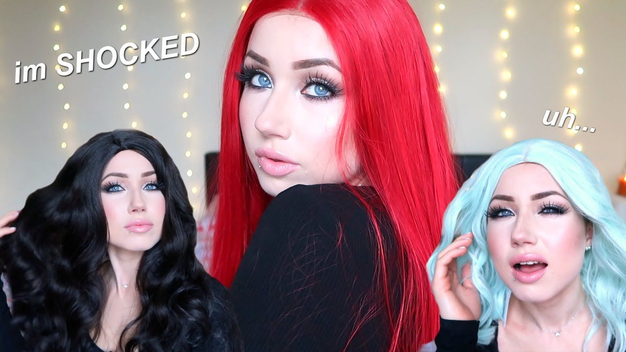TESTING CHEAP AMAZON WIGS PT 2.. im speechless