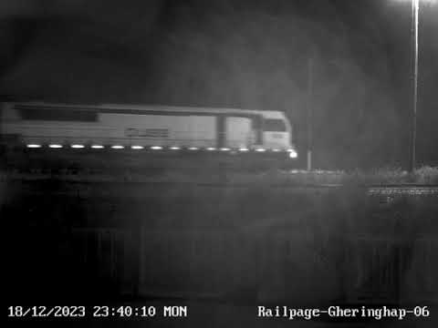 1104+1103 on 2KM1 Qube Containerised Freight From Horsham to  Melbourne on 18-12-2023