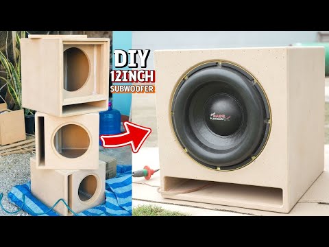 DIY 10 inch Subwoofer Box - Budget-Friendly Build