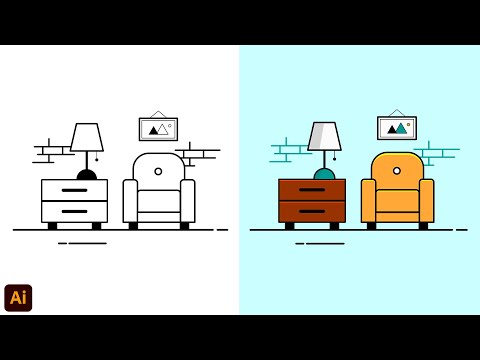 Adobe illustrator Flat illustration Digital illustration Adobe illustrator Tutorial