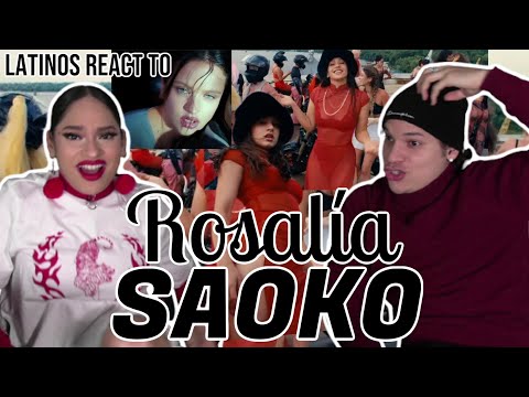 Latinos react to ROSALÍA - SAOKO (Official Video) | REACTION/REVIEW