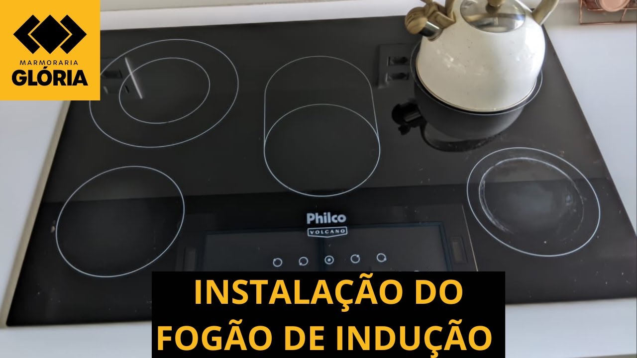 COMO INSTALAR O FOGÃO DE INDUÇÃO