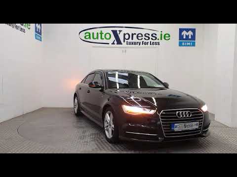 161 Reg. AUDI A6 2.0 TDI S-LINE, 4DR S TRONIC @ autoXpress.ie LIMERICK