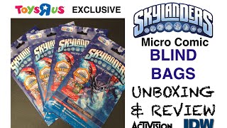 Skylanders Micro Comic by IDW Publishing - Blind Bag UN-Bagging & Review