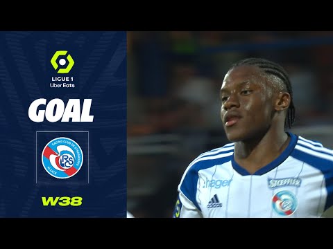Goal Jean-Ricner BELLEGARDE (56' - RCSA) FC LORIENT - RC STRASBOURG ALSACE (2-1) 22/23