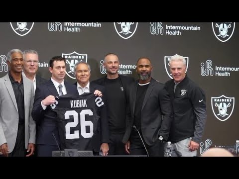 Raiders coach Klint Kubiak elevates Rob Leonard and hires Andrew Janocko as coordinators