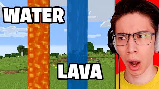 I Fooled my Friend by SWAPPING Lava and Water in Minecraft…