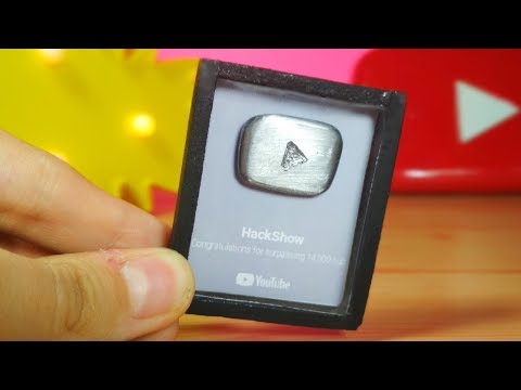 КАК СДЕЛАТЬ МИНИАТЮРНУЮ КНОПКУ ЮТУБ | Casting Silver YouTube Play Button