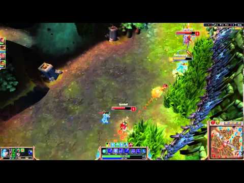 ranked game playing taric with a pro lucian against leona and MF