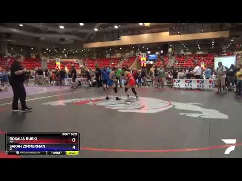 112 Lbs Quarterfinal - Rosalia Rubio, NM Vs Sarah Zimmerman, KS Ee80