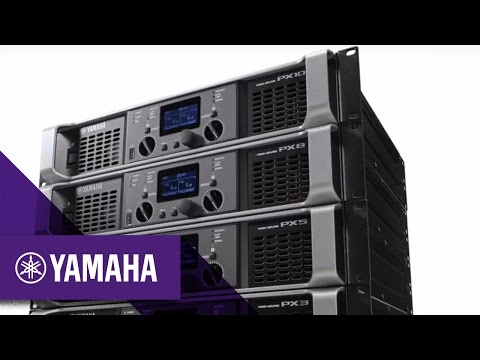 Yamaha PX10 1200W 2-channel Power Amplifier - Black/Silver image 6