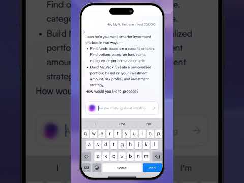 MyFi: AI, Mutual Funds, Stocks