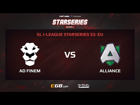 AD Finem vs Alliance, Game 1, SL i-League StarSeries Season 3, EU