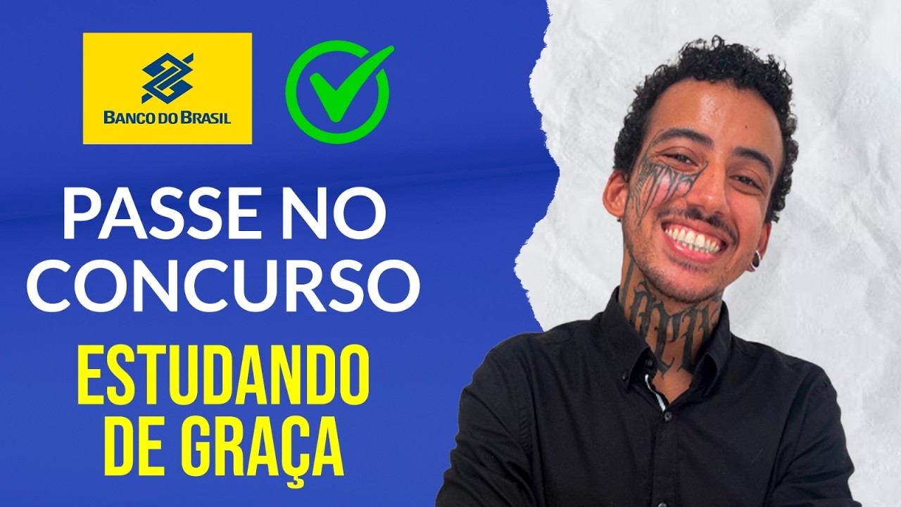 Concurso BANCO DO BRASIL: por onde começar + material COMPLETO grátis!