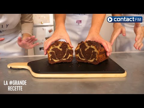 LA #GRANDE RECETTE CONTACT FM - CAKE MARBRE