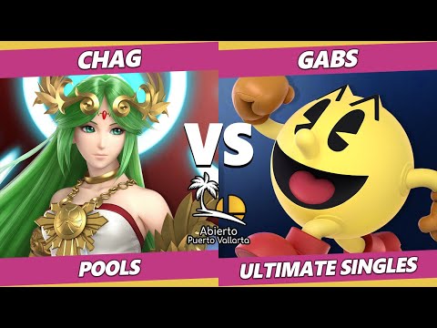 Abierto Puerto Vallarta - Chag (Palutena) Vs. Gabs (Pac-Man) SSBU Ultimate Tournament