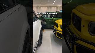 His Card Bought a Car☠️🔥