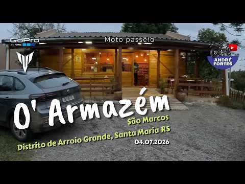 Moto passeio São Marcos, Distrito de Arroio Grande, Santa Maria RS| 04.07.2026