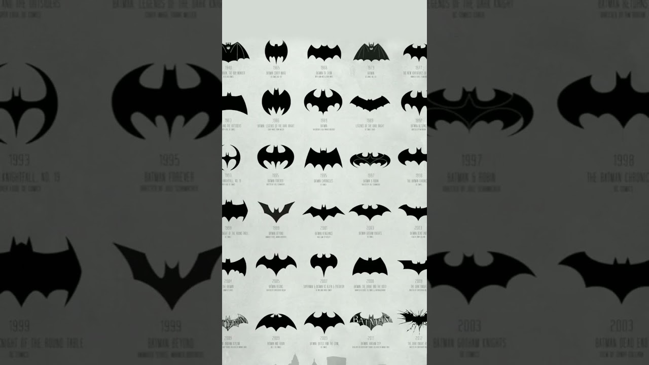 BATMAN Logo alls
