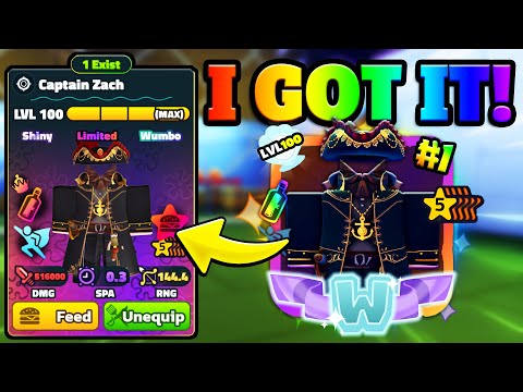 I Got CAPTAIN ZACH Admin Unit EARLY In SpongeBob TD..