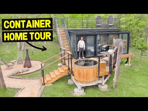 20ft SHIPPING CONTAINER HOME AIRBNB w/ Modified Layout & Rooftop Deck!