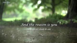 THE REASON --- WESTLIFE ---- LYRIC&amp;VIETSUB