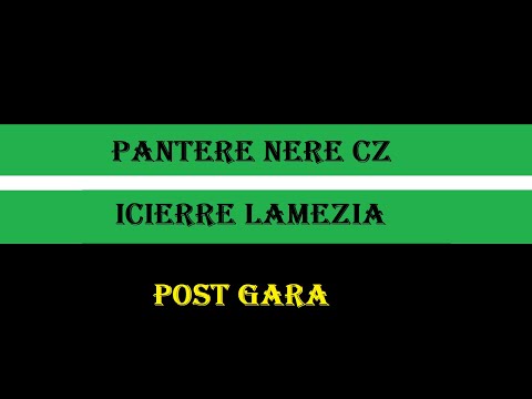 Pantere Nere CZ-Icierre Lamezia 2-5 Post Gara Deodato-Pellegrino
