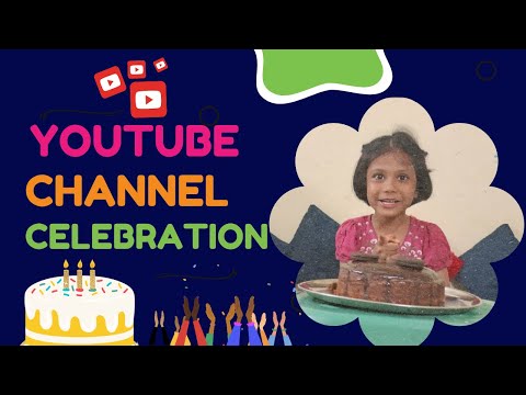 YouTube Channel Opening Celebration | Special Cake by Mami |