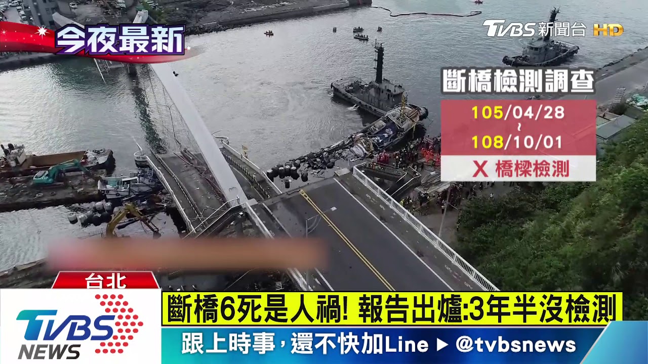 斷橋6死是人禍! 報告出爐:3年半沒檢測