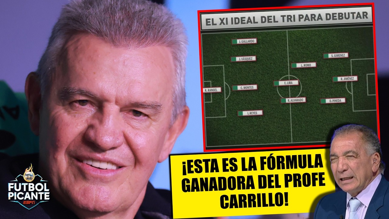 MARIO CARRILLO hace el trabajo a JAVIER AGUIRRE y arma XI para vencer a SUDÁFRICA | Futbol Picante