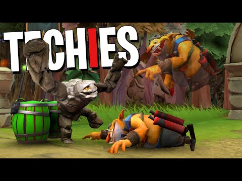Just When You Think You've Killed Techies - DotA 2 Funny Moments