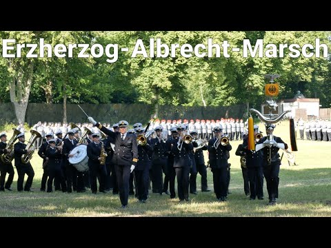 Erzherzog-Albrecht-Marsch Ausmarsch Ehrenformation ArtLehrBtl 325 Gelöbnis Eimke