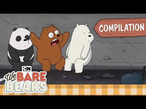 Street Bears | MEGA Marathon | We Bare Bears | Cartoon Network