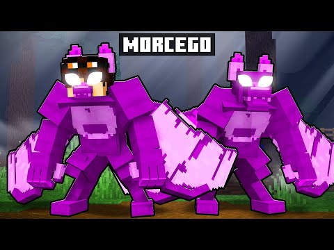 Playing as a bat from 99 Nights in the forest in Minecraft!