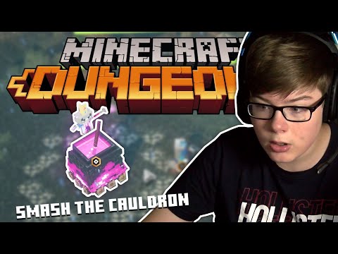 EthanGamer - SMASH THE CAULDRON | Minecraft Dungeons - Episode 3