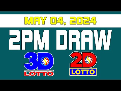 2PM Draw Lotto Draw Result Today May 04, 2024 [Swertres Ez2]