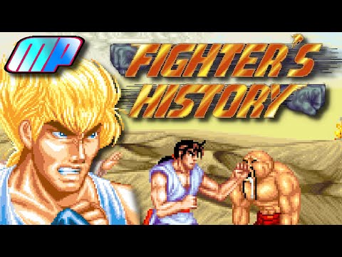 Fighter's History (Arcade) Playthrough longplay retro video game