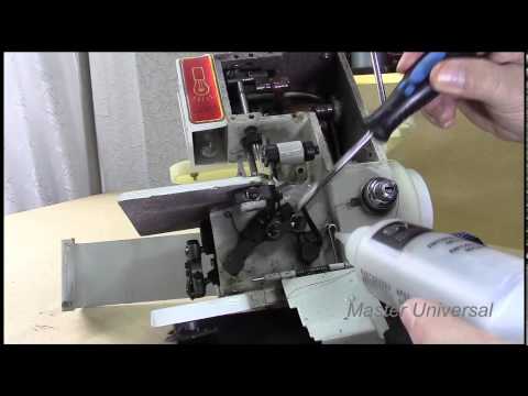 Yamata FN10-4D. Смазка и профилактика оверлока. Часть1.Видео №62.