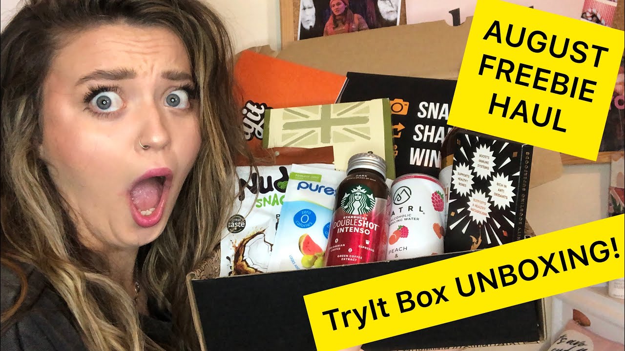Watch video What I Got For Free In August/ Try It Box Unboxing! Now What I Got For Free In August/ Try It Box Unboxing!
