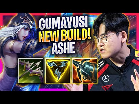 GUMAYUSI TRIES NEW ASHE BUILD! - T1 Gumayusi Plays Ashe ADC vs Jinx! | Season 2024
