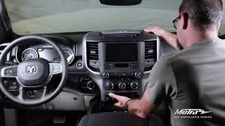 2019-Up* RAM Truck Dash Kit Installation