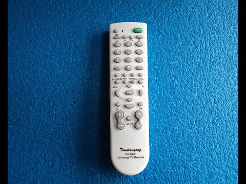 How to Program the 139 F Universal TV Remote