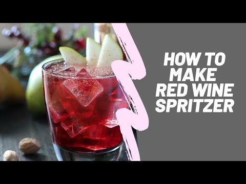 How to make Red Wine Spritzer